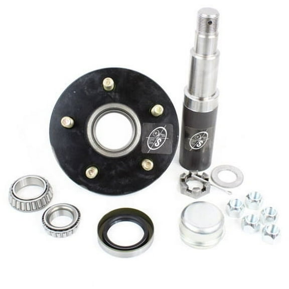 R30484X 84 Spindle & 5-4.5" Bolt Circle Trailer Hub R384545LB1E