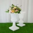 thumbnail image 6 of Efavormart 2 Pack - 20" PVC Urn Planter, Floral Pedestal Flower Pot White Plant Stand for Wedding, Party, Event, Home, Stage, Garden, Balcony Decoration, 6 of 11