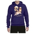 thumbnail image 2 of If It's Not a Golden Retriever It's Just a Dog Gift | Mens Dog Lover Hooded Sweatshirt Graphic Hoodie, Purple, 3XL, 2 of 3