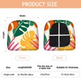 thumbnail image 3 of Tropical Palm Leaves in Hawaii Seat Covers for Dining Room Chairs Set Of 4,Stretch Printed Washable Chair Seat Cover with Elastic Ties and Button,Removable Waterproof Couch Cushion Covers, 3 of 6
