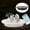 White, variant on TOOL1SHOoo 360 ° Remote Electric Rotary Table Display Frame 42 CM Bearing 100kg