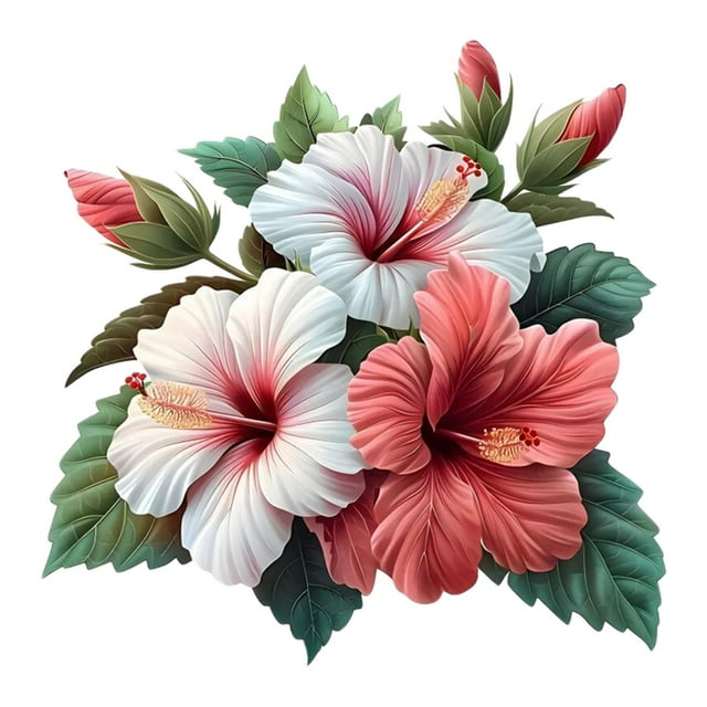 Car Stickers for Vehicle Decoration 20 cm x 20 cm Romantic Rose Design Waterproof Vinyl Decal with Scratch-Covering and Paint-Protection Function