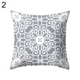 thumbnail image 2 of Koszal Grey Background Geometric Square Throw Pillow Case Cushion Cover Bedding Article, 2 of 7