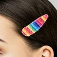 thumbnail image 6 of MLINS 6pcs Rainbow Hair Clips Sequined Bobby Pin Fashion Hairpins Bang Clips Side Snap Clip for Women Girls, 6 of 8