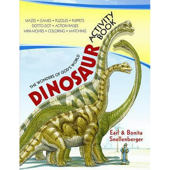 Pre-Owned The Wonders of God's World Dinosaur Activity Book (Paperback) 0890515158 9780890515150