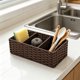 thumbnail image 5 of Paper Rope Woven Divided Storage Basket 3 Compartment Organizer For Bathroom Toiletries And Home Decor, 5 of 6