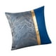 thumbnail image 5 of Funda de almohada decorativa, funda de cojín de 45 cm x 45 cm, resistente al desgarro, para el hogar Azul, 5 of 9