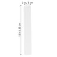 thumbnail image 2 of REOFLYUP 8 Bulletin Board Pin Board Strips in White Color for Simple Design Note Organizer, 2 of 8