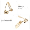 thumbnail image 4 of 8pcs Clip-on Earring Base Safe Non-Pierced Ear Clips Earring DIY Material, 4 of 7