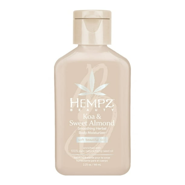 Hempz Travel Size Smoothing Koa & Sweet Almond Herbal Body Moisturizer