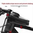 thumbnail image 2 of Bolsa Impermeable para Bicicleta con Visera Táctil y Frontal para Tubo Superior, Ideal para Bicicletas de Montaña y Carretera, Accesorios de Ciclismo., 2 of 5