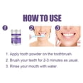 thumbnail image 4 of Polvo blanqueador de dientes - Dientes limpios, blanqueadores, efecto de limpieza básico, refresca el aliento, 50 ml, polvo dental con protector bucal, pasta de dientes blanqueadora, 4 of 9