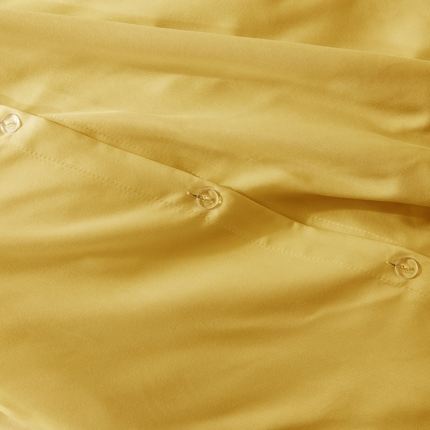 LammaLoe Twin Duvet Cover Set, Luxury Microfiber 2 Piece Bedding Sets with Pillow Sham, Yellow