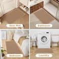 thumbnail image 6 of GALMAXS7 Kitchen Rugs and Mats Non Skid Kitchen Mats Washable Kitchen Floor Mats 20"x32",Beige, 6 of 9