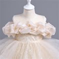 thumbnail image 4 of Girls Sequin Dress Sparkly Flower Girl Dress Pageant Girl Dress Wedding Party Birthday Ball Gown 5-12Y, 4 of 7