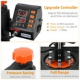 thumbnail image 4 of 6 in 1 Heat Press Machine 12x15inch, T-Shirt Pressing Machine Slide Out Design with Digital Controller, Heat Press Transfer Combo for T-Shirt/Hat/Cap/Mug/Plate, 4 of 6