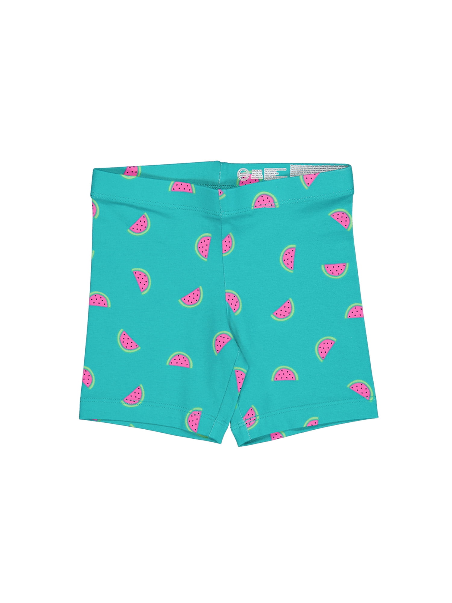 Wonder Nation Girls Bike Short, 2-Pack, Sizes 4-18 & Plus