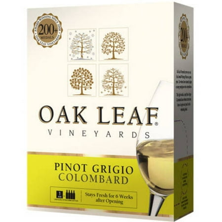 Oak Leaf Pinot Grigio Wine, 3 L