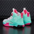 thumbnail image 5 of Hicooer JOINFUN Boys High Top Sneakers Basketball Shoes Breathable Lightweight Running Shoes for Kids Fashion School Shoes Little Kids/Big Kids, 5 of 7
