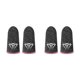 thumbnail image 4 of Injueey 10 piezas de fundas para dedos para juegos de teléfonos móviles, guantes antideslizantes sensibles a prueba de sudor, cubiertas de fibra Rosa Tipo 1 2piezas, 4 of 5