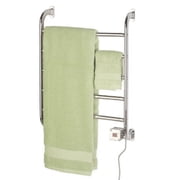 Warmrails Regent Wall Mount Towel Warmer, Chrome, 25.25-Inch Height, 25.5 inch Width, Plug In or Direct Wire – Model HSRC