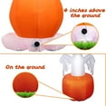 thumbnail image 4 of MesaSe PENGXAING Halloween Inflatable Pumpkin Ghost Decorations 4FT Blow Up Pumpkin Ghosts with LED Lights  Halloween Lighted Pumpkin Ghost Inflatable Decorations Outdoor/Outside Yard for, 4 of 7