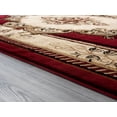 thumbnail image 4 of United Weavers Drachma Patras Traditional Medallion Accent Rug, Burgundy, 2'7" x 4'2", 4 of 5