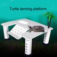 thumbnail image 2 of shenmeida Turtle Basking Platform, Tortoise Dock Plastic Resting Terrace Climbing Ramp Reptiles Habitat Accessories Decor for Newts Lizard Gecko Hermit Crab, 2 of 7