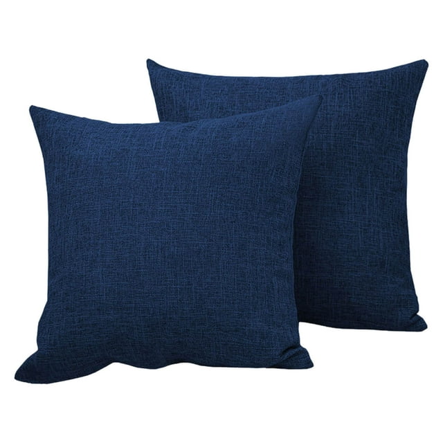 Xihbxyly Funda de Almohada de Algodón, Elegante Funda de Cojín de Color Liso, Diseño Transpirable y Duradero, Fácil de Cuidar, Ideal para Sofá Cama o Sillón, Ideal para Amantes de La Decoración Del H