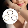 thumbnail image 4 of Pulsera En Forma De Corazón Para Mujer, Joyería Nupcial De Amor Para Boda Con Flores Cortadas Y Pulseras De Diamantes, Regalos Para Damas, Niñas Y Amigas seitruly AP006767-03, 4 of 6