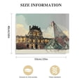 thumbnail image 3 of Nawypu  - Louvre Museum, World's Most Famous Architecture Drawings Series 1, Canvas Wall Art Home Decor, Gallery Wrapped, Stretched, Framed Ready to Hang, 3 of 6
