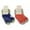 Assorted (Navy/Coral), variant on Sierra Socks Toddler Combed Cotton Turn cuff Non-Slip 1 Pair Socks (Navy, 2-4 years (Fits Shoe Size 6-11))