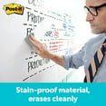 thumbnail image 5 of Post-it Self-Stick Dry Erase Surface Film, 6 x 4-Ft, 24 Sq. Ft, 5 of 17