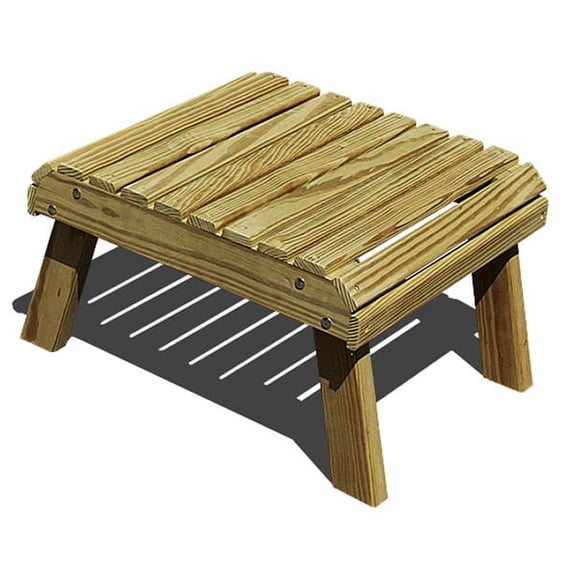 Treated Pine Footstool