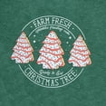 thumbnail image 3 of MOUSYA Christmas Plus Size Shirt Women Farm Fresh Christmas Tree Cakes Tops Holiday Shirt Women Oversized Xmas Tee Fall Tops,2X, 3 of 13