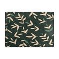 thumbnail image 5 of Yayeee Area Rugs for Living Room 5.2'x4' Non Slip Washable Bedroom Floor Carpet, Green Leaves, 5 of 6