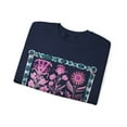 thumbnail image 3 of Bloom in Style: Floral Tapestry - Unisex Heavy Blend™ Crewneck Sweatshirt, 3 of 5