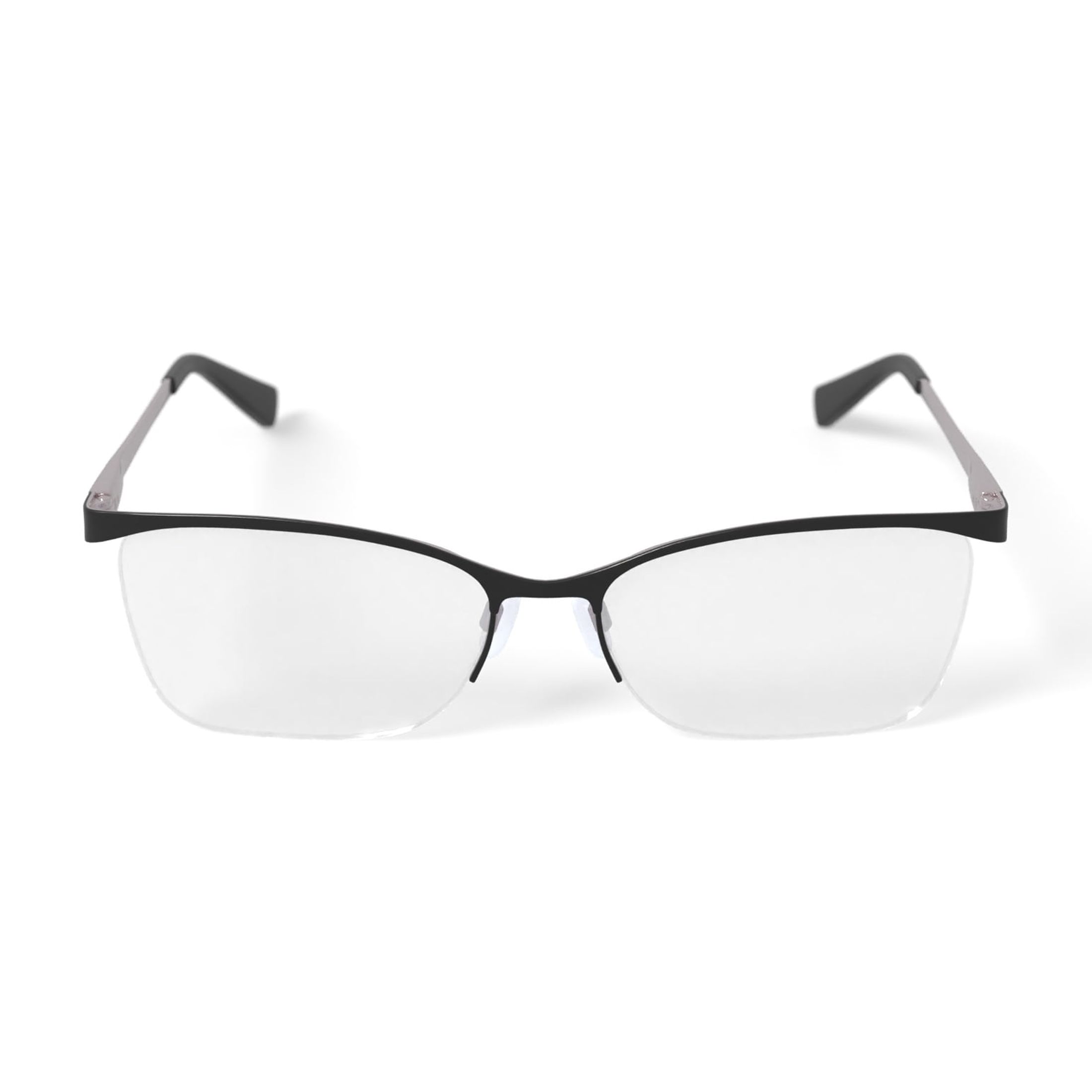 Walmart Women's MC011 Nicole Prescription Eyeglasses with Case, Black