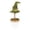 C002- Style B, variant on Halloween Fall Decor, Halloween Decorations, Preserved Moss Witch Hat Centerpiece, Halloween Table Desktop Decor, 3X6 Inch Vintage Mini Potted Wizard Hat Ornament for Spooky Home