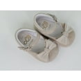 thumbnail image 4 of Baby Girl-Infant Shoes Beige-Tan Suede Booties, 4 of 13