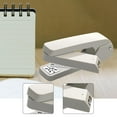 thumbnail image 4 of GUOOL Desktop Stapler Portable Desk Decor Rotate Desk Stapler for Dorm School Home gray, 4 of 7