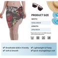 thumbnail image 7 of Kll Vintage Gaming Print Women'S Sarong Coverups Short Bathing Suit Wrap Skirt Beach Wrap Swimsuit Cover Ups, 7 of 7