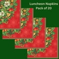 thumbnail image 3 of Keep Unique Christmas Luncheon Paper Napkins, Disposable Holiday Napkins, Assorted Color, 20/Pack, 3 of 6
