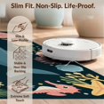 thumbnail image 6 of Design&I 5'x7' Ultra Soft Area Rug, Sea Turtle Ocean Life With Whale Crab And Marine Animal Border None Fluffy Washable Non Shedding for Bedroom Living Room Home Office, 6 of 7