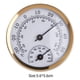 thumbnail image 4 of Termómetro mecánico montado en la pared Likrtyny Higrómetro Dial Temperatura Humedad Medidor Para estrenar, 4 of 7