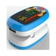 thumbnail image 2 of Oxímetro de pulso de la yema del dedo de los niños pediátricos azules de Oled Monitor de oxígeno de sangre Spo2, 2 of 3