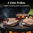 thumbnail image 4 of 2 Probe Wireless Meat Thermometer Bluetooth, App Controlled, IP67 Waterproof, Wireless Cooking Thermometer for Grill, Oven, Rotisserie, 4 of 10