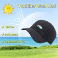thumbnail image 3 of Gorra de béisbol ajustable de 49 a 52 cm con circunferencia de sombrero para primavera y verano, gorras para el sol para niños y niñas, gorras protectoras solares para niños, 3 of 5