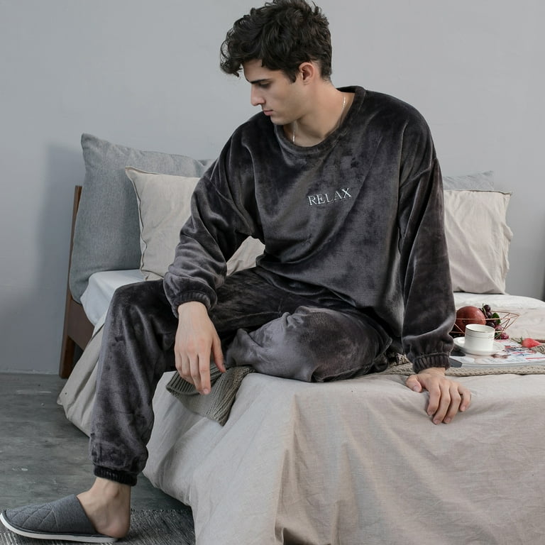 福袋 大丸 Fluffy Winter Couples for Pajamas Matching Pajama for Set Clothing