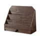 thumbnail image 5 of Soporte para tarjetas coleccionables, estante para , organizador elegante, portatarjetas para tiendas minoristas, exposiciones, coleccionistas Marrón, 5 of 8